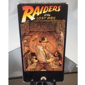 Indiana Jones Raiders Of The Lost Ark VHS Tape Paramount
